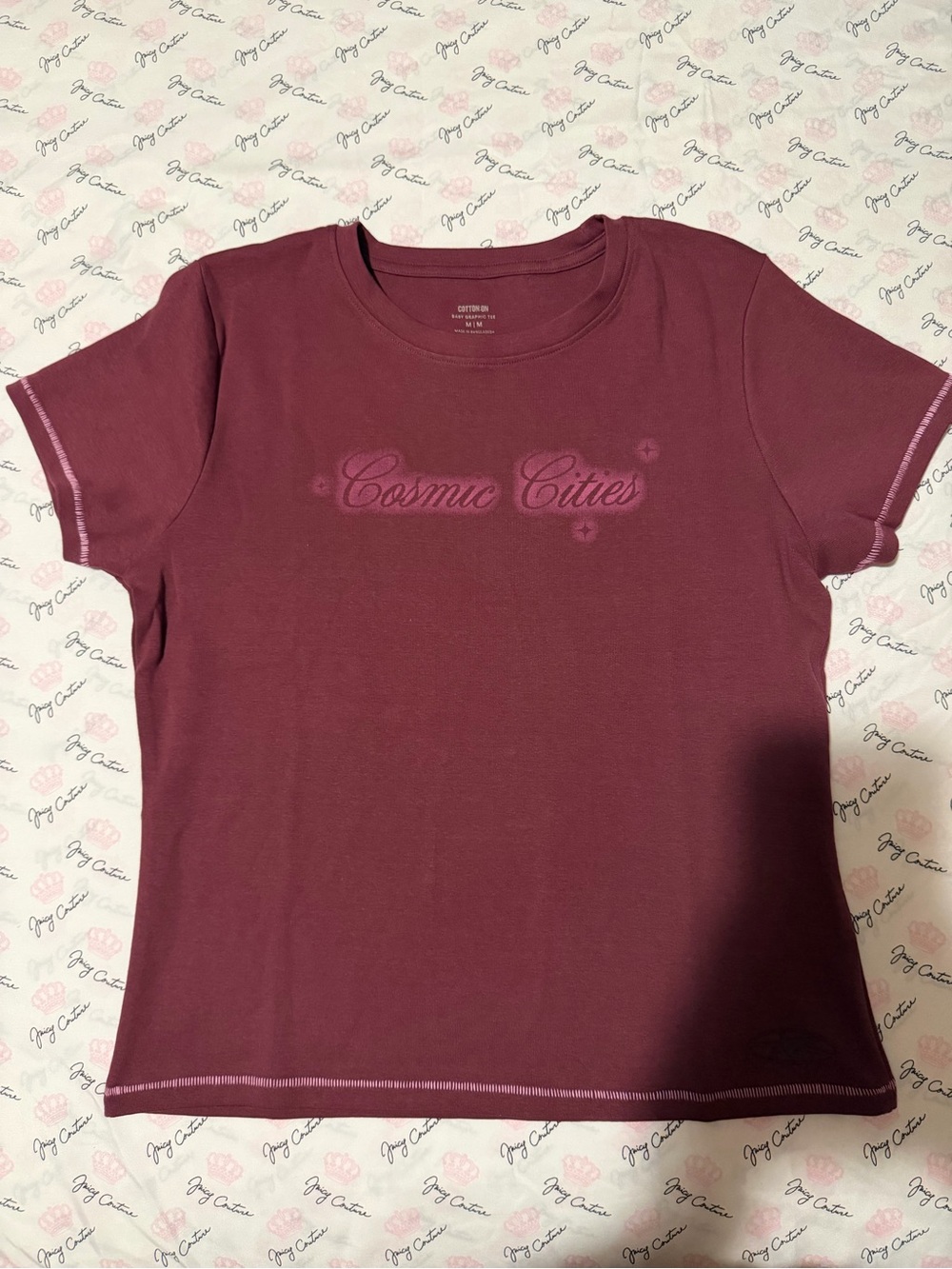 Cotton On Cosmic Cities baby tee 🌌